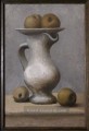Stillleben au pichet et aux pommes 1913 kubist Pablo Picasso
